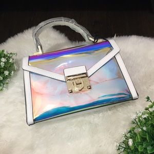 aldo clear purse